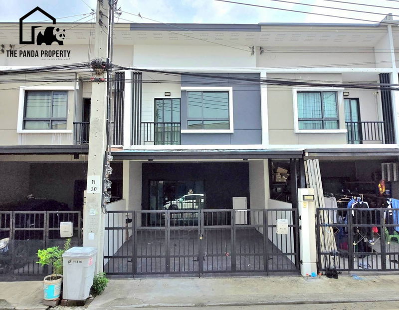 ขายทาวน์โฮม : ด่วน! บ้านพร้อมอยู่ ราคาดี ทำเลเด็ด ใกล้นิคมเจโม-ลาดกระบัง