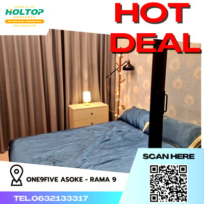 คอนโดให้เช่า : #R4246    ให้เช่าคอนโด  One9Five Asoke - Rama 9
