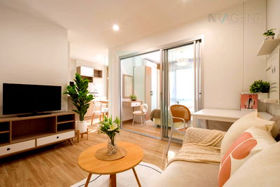Condos for sale MRT Nonthaburi Civic Center : For Sell Condo A PLUS 2 @ RATTANATHIBET Building 1, Floor 2,1 bed room, Room size 29.23 sqm