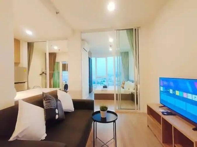 1-bed condo for rent, 34.8 sqm, De LAPIS  Charan 81