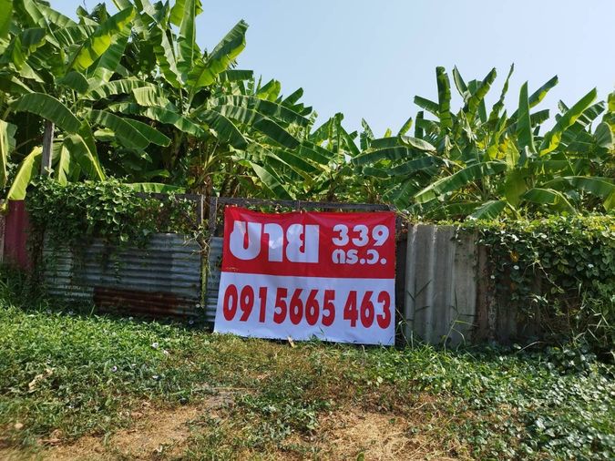 ขายที่ดิน 339 ตร.ว. เขตหนองแขม