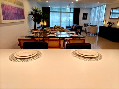 Condos for sale Sukumvit 61 : For sale condo Baan Aananda​ 2 Floor with 3 Beds(S15-8005)