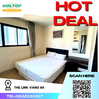 คอนโดให้เช่า : #R4289 ให้เช่าคอนโด The Link Vano 64