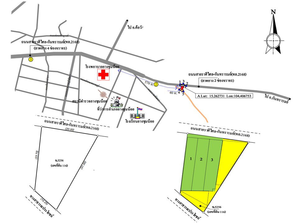 picture อาคารพาณิชย์ 404 square meter Si Sa Ket Yang Chum Noi Yang Chum Noi for 4087000 THB - 3/4