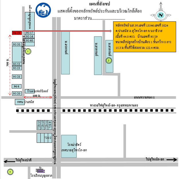 picture บ้านเดี่ยว 176 square meter Narathiwat Su Ngai Ko Lok Su Ngai Kolok for 1050000 THB - 4/4