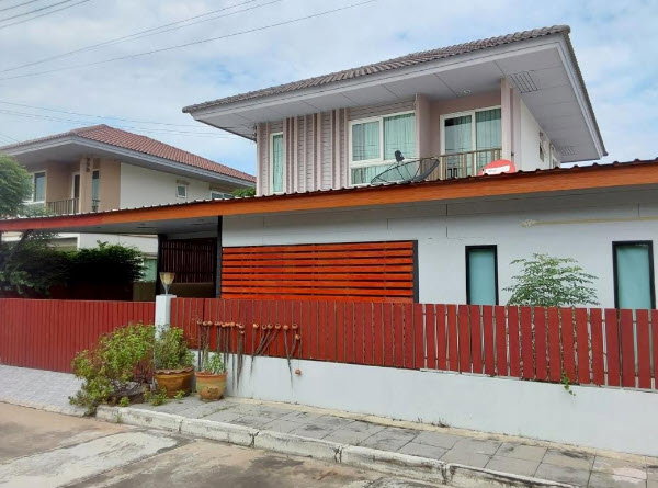 ขายบ้านเดี่ยว : บ้านเดี่ยว 56.9 ตร.วา ม.ฮาบิเทีย บอนด์ ราชพฤกษ์ อำเภอเมืองปทุมธานี จังหวัดปทุมธานี
