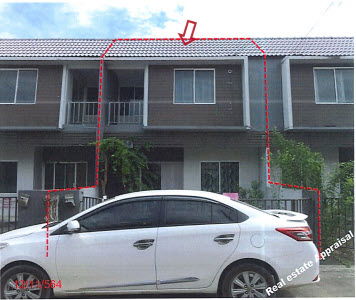 ทาวน์เฮ้าส์ 82.8 square meter Pathumthani Lam Luk Ka Lat Sawai for 1760000 THB