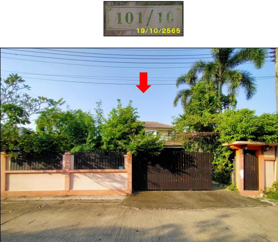 ขายบ้านเดี่ยว : บ้านเดี่ยว 93 ตร.วา ม.มณีรินทร์ เลค แอนด์ ลากูน อำเภอเมืองปทุมธานี จังหวัดปทุมธานี 4.7M