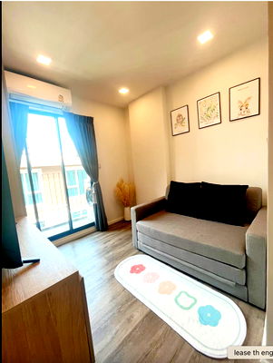 Condos for rent Singapore International School of Bangkok (SISB) : for rent Atmoz Huaikwang . 1bed 30sq.m. Available 16June25 Line id: @pfagent