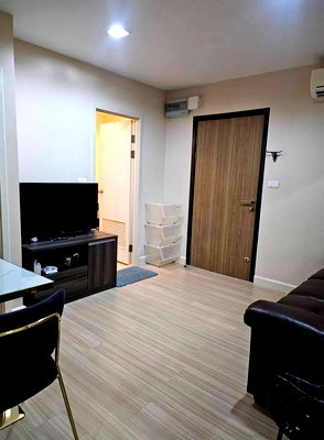 Condos for rent Chatuchak : P951 Condo for rent Metro Luxe Kaset, 2 bedrooms, 1st floor, beautiful room, fully furnished, ready to move in