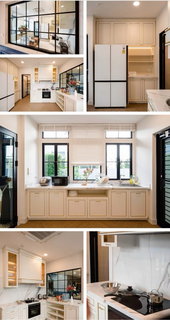 รูปภาพ บ้านหรูสไตล์คลาสสิกฝรั่งเศส พร้อมเข้าอยู่ทันที 📍 โครงการ “นันทวัน พระราม 9 – กรุงเทพกรีฑาตัดใหม่” (โครงการเรือธงของ Land & Houses)