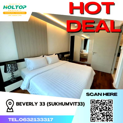 Condos for rent : #S3810 For Rent Beverly 33 ( Sukhumvit 33) 