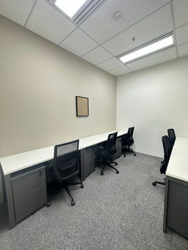Office space for rent with full-service amenities, located inBang Phli  The building features an on-site coffee shop  lobby area for welcoming guests.