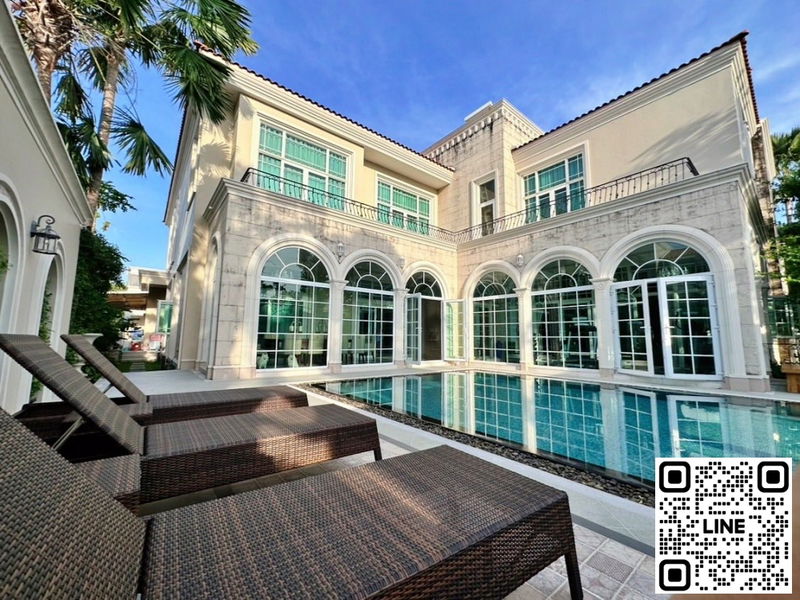 ขายบ้านเดี่ยว : 📲Line ID @556ryccg 🏡Pool Villa +ลิฟท์ ที่ดิน 303 ตรว พื้นที่ใช้สอย 900 ตรม ลดาวัลย์ ราชพฤกษ์-ปิ่นเกล้า ฝั่งสาทร ใกล้BTSบางหว้า 4.7กม