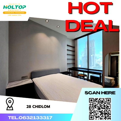 คอนโดให้เช่า : #R4319  ให้เช่าคอนโด 28 Chidlom 