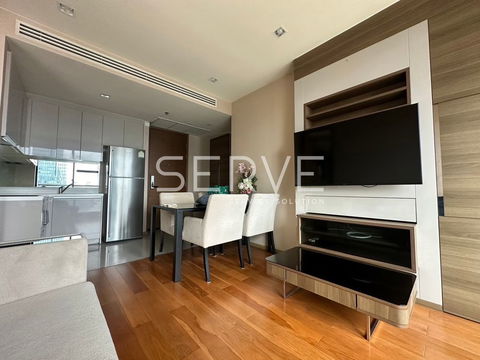 2 Bed with Jacuzzi 68 Sq.m. High Fl. 30+ Good Location Close to BTS Saint Louis 220 m. / For Rent-The Address Sathorn