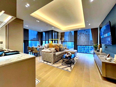 คอนโดให้เช่า : Tonson One Residence - Stunning 1 Bed Luxury Condo For Rent - BR60390CD