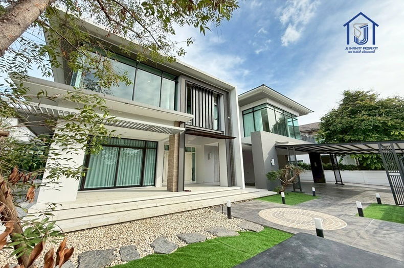 ขายบ้านเดี่ยว : ขายบ้านเดี่ยวหรู 2 ชั้น เดอะ แกรนด์ ปิ่นเกล้า อัลพีน่า THE GRAND PINKLAO ถนนบรมราชชนนี