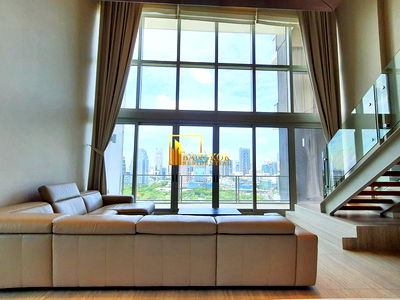 Condos for rent MRT Sam Yan : 185 Rajadamri - Outstanding 5 Bedroom Duplex Condo For Rent - BR15203CD