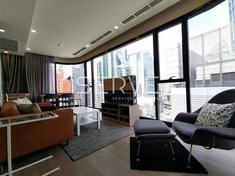 2 Beds 2 Baths 64 sq.m. Good Location MRT Sukhumvit 20 m. and BTS Asok 230 m. /For Rent and For Sale-Ashton Asoke