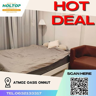 รูปภาพ #Z600 Condo for rent Atmoz Oasis Onnut