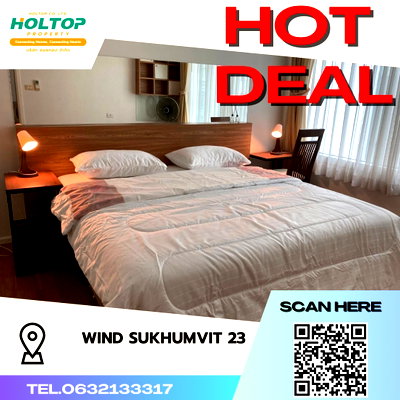 คอนโดให้เช่า : #S3820 ให้เช่า Wind Sukhumvit 23