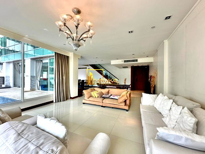 คอนโดให้เช่า : Le Raffine 31 - Elegant 3 Bedroom Duplex Condo in Prime Area - BR9210CD