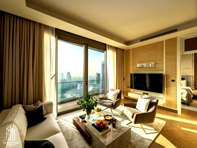 ขายคอนโด : For sale The Residences at Mandarin Oriental, Bangkok ได้วิว 5 วิว วิวสระ, วิวสวน, วิว ICONSIAM, วิวแม่น้ำ และวิวเมือง @79.07 MB