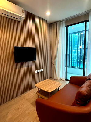 Condos for rent รพ.ตำรวจ : Available for Rent💚Ready to move-in at IDEO Q Chula-Samyan(1B1B) 33sqm just 25k 📞093 054 7992 Jay