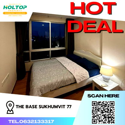 Condos for rent : #Z591 Condo for rent THE BASE Sukhumvit 77