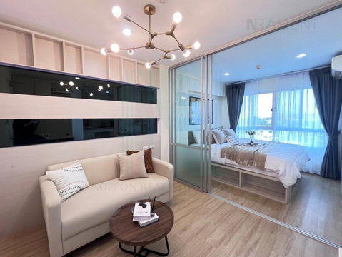 For Sell Condo LUMPINI VILLE PHATTHANAKAN-NEW PHETCHABURI Building 1, Floor 5,1 bed room, Room size 26.00 sqm