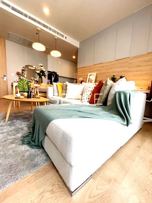 Condos for sale : 🔥14 MB🔥 - 2 Beds 2 Baths Nice Decorate High Fl.25+ New Condo Close to BTS Asok and MRT Sukhumvit 550 m. at Noble BE19 Condo / For Sale