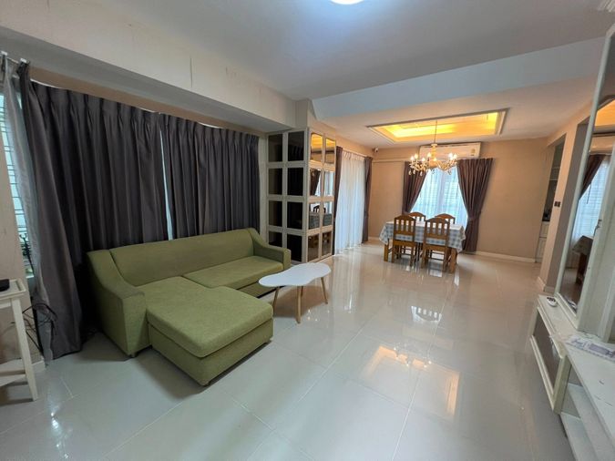 3-bed house for rent, 320 sqm, 80 sq wah, Chaiyapruk Ramintra - Wongwaen 2