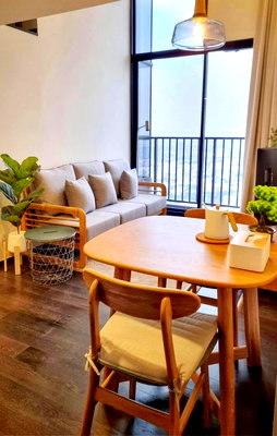 Condos for rent : LTH12577 - Park origin Thonglor FOR RENT Size 47.5 sqm. 2 beds 1 bath Near BTS Thong Lor Station ONLY 53K/Month