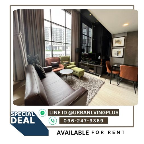 ( U20230707160 ) Tel/Line 096-2479369 , ให้เช่า ไนท์บริดจ์ ไพร์ท สาทร 1 ห้องนอน Duo 37.78 ตรม. ชั้น 30++ ห้องสวย ใหม่มาก !!! ราคาพิเศษ 💥💥