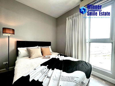 Condos for sale Bangna - Trat  : Condo for sale, A Space Me Bangna, additional built-in room and newly renovated, beautiful as in the picture, near Mega Bangna