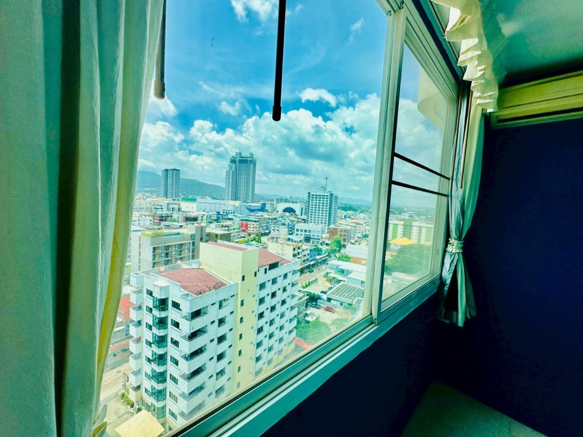 รูป ศรีราชา คอนโด วิว ขนาด 46.47 ตรม. ชั้น 11 วิวเมือง - รูปที่ 13/16