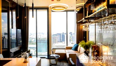 Condos for sale รพ.ตำรวจ : 1-BR Condo at The Esse Asoke near MRT Sukhumvit (ID 1877620)