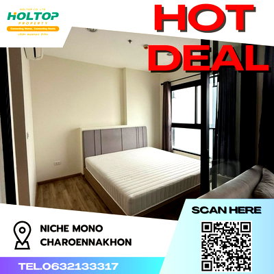 Condos for rent : #Z645 Condo for rent: Niche Mono Charoennakhon