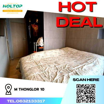 คอนโดให้เช่า : #Z653 ให้เช่าคอนโด M Thonglor 10 