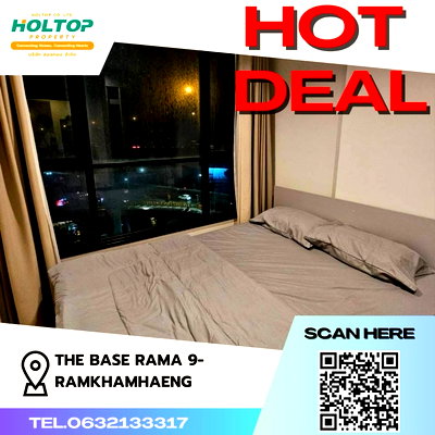 Condos for rent : #Z666 Condo for rent THE BASE Rama 9-Ramkhamhaeng