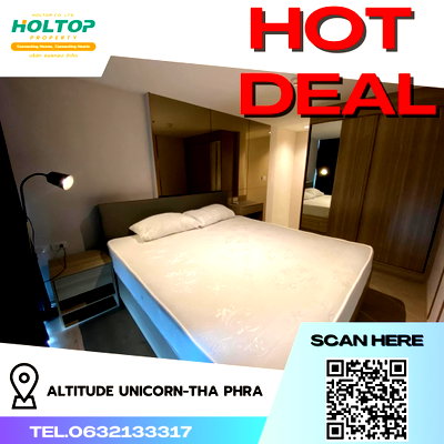 Condos for rent : #R4394  Condo for rent Altitude Unicorn-Tha Phra