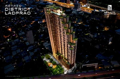 ขายคอนโด : 🔥ขายดาวน์🔥 คอนโด Pet-Friendly 🐶🐱Metris District Ladprao 1 Bed Plus+
