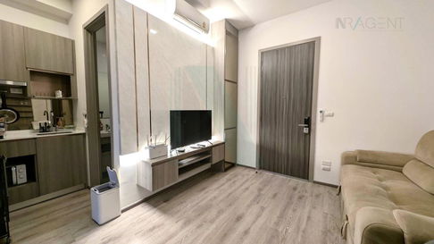 📌 For Rent Condo KNIGHTSBRIDGE PRIME ONNUT Building 1, Floor 46,1 BED PLUS, Room size 34 sqm