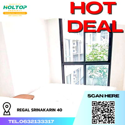 Condos for rent Prawet : #R4400  Condo for rent Regal Srinakarin 40