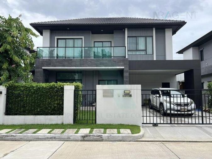 4-bed house for sale, 215 sqm, 59 sq wah, Grand Bangkok Boulevard Ramintra - Serithai