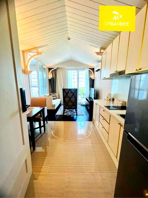 ขายคอนโด : ขายคอนโดสวนน้ำ ติดหาดส่วนตัว ห้องวิวสระ