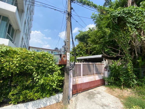 ขายที่ดินสุขุมวิท 64 บางจาก ปุณณวิถี พระโขนง ขนาด 196 ตร.ว แปลงสวย ใกล้ bts บีทีเอส ใกล้ทางด่วนสุขุมวิท 62 เหมาะทำธุรกิจ สำนังานออฟฟิศ 087-9074045