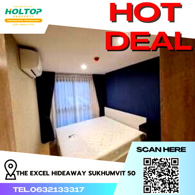 Condos for rent BTS On Nut : #R4436 Condo for rent The Excel Hideaway Sukhumvit 50