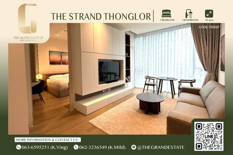 ⭐️The Strand Thonglor⭐️Nice decoration,Modern style ,Ready to move in - Close lo BTS Thong for